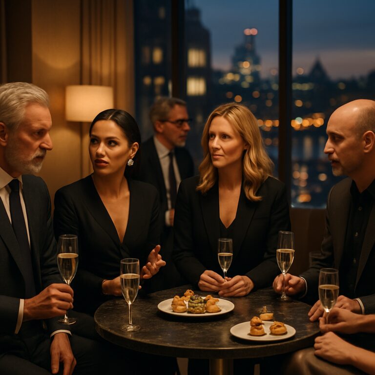 Luxury Leaders Explore AI at a London Aperitivo